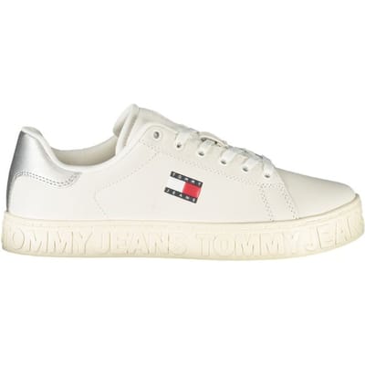 Tommy Hilfiger Bianco Polyurethaan Dames Sneaker