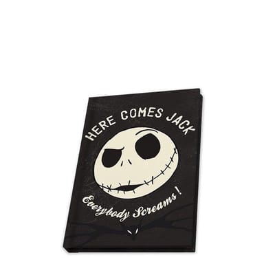 Nightmare Before Xmas - A6 Glow-in-the-Dark Notebook