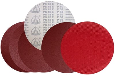 Slijpschijven Set Klittenband Ø 300 mm Korrel 40 tot 240 (16 Stuks)