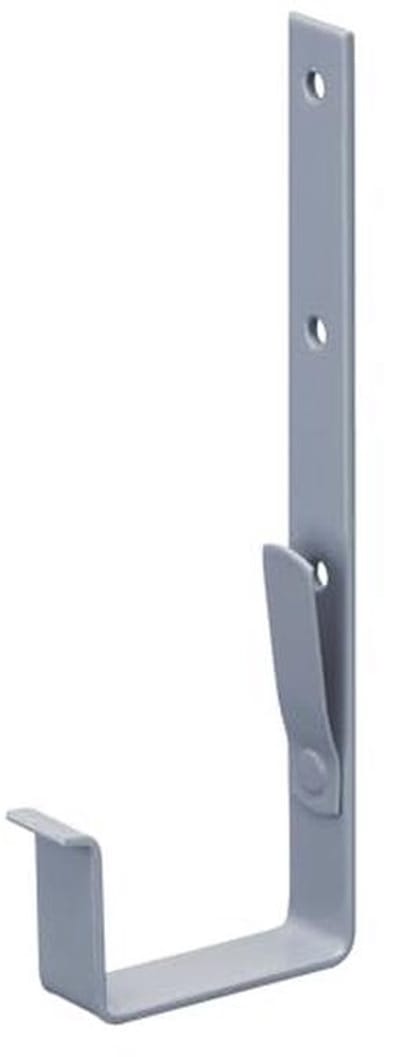 Doosvormige goothouder 68mm - 20 stuks - Grijs, ideaal voor dakgoten