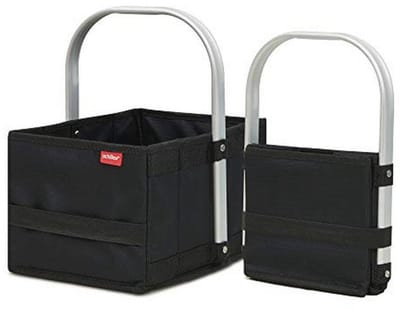 Opvouwbare Boodschappenmand voor Kinderen - Multifunctionele Speel- en Winkelmand met Aluminium Handvat - 30 cm x 20 cm x 17 cm