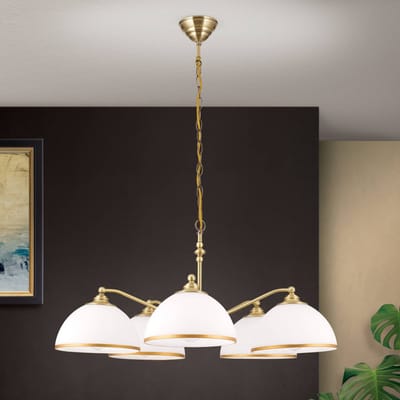 ORION Hanglamp Old Lamp met kettingophanging, 5-lamps