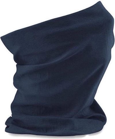 New Age Devi - 2-in-1 Polyester Colsjaal - Bivakmuts Balaclava Bandana - Voor Sport Fietsen Motor - Unisex - Donkerblauw