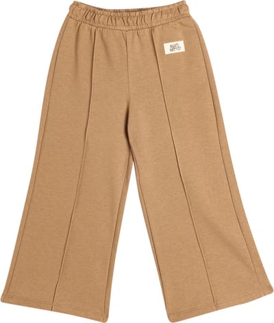 Brede pijpen geribbeld Sweat Bottoms