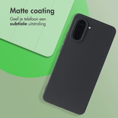 imoshion Hoesje - Geschikt voor OnePlus Nord CE5 - Color Backcover - Zwart