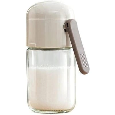 Glas Uniforme Controle Peper Zout Kruiden Suiker Kruidenfles Perscontainer Opslag BBQ Kruiderijpot 1pcs