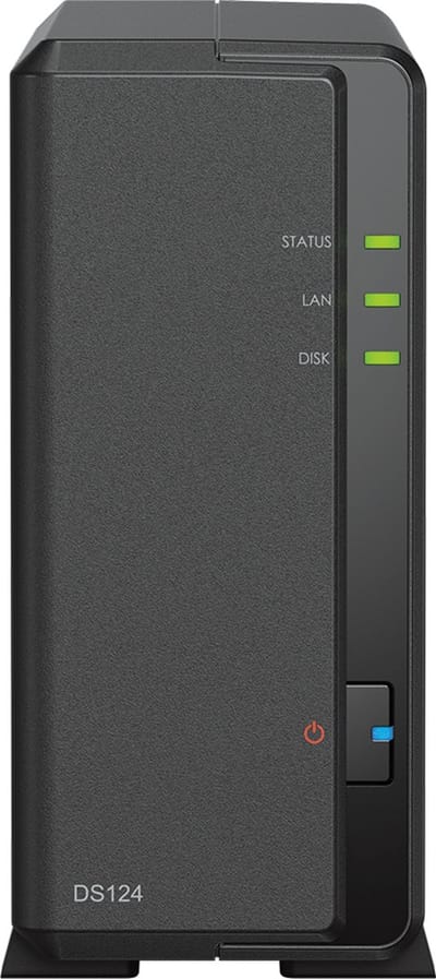 Synology DS124 - NAS - Western Digital RED 6TB (1x 6TB)