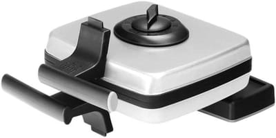 Wafelijzer - Snack Maker - Lekkere Snacks Maken - Draaifunctie Gelijkmatig Koken - 3 Sets Platen - Zwart