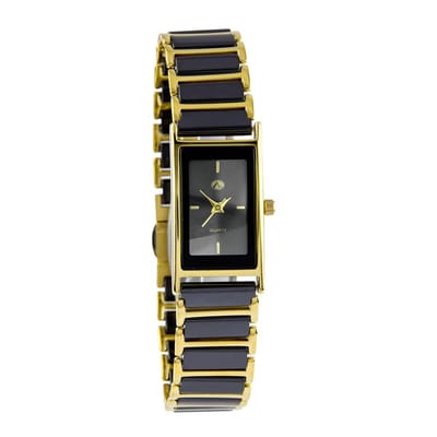 Di Lusso - Horloge Ruth - Keramiek - Zwart - Dames - 20 cm