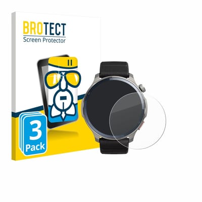 Screenprotector 3 Stuks voor Huami Amazfit Balance 2 Beschermglas transparant