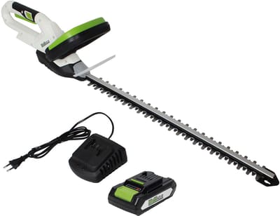 TRUTZHOLM Accu Heggenschaar 20V met 2Ah Batterij & Lader - 52cm Snoerloze Heggentrimmer - Heavy Duty Laser-Cut Struikschaar