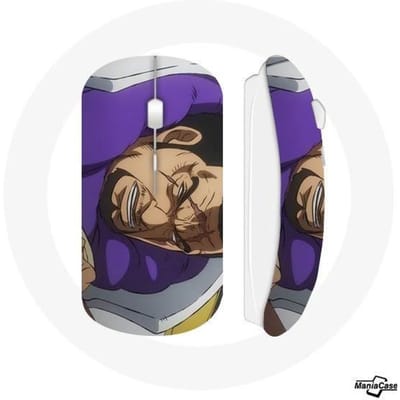 Draadloze Muis - MANIACASE - Fujitora One Piece - Paars - Compatibel met Mac en PC - USB-stick inbegrepen