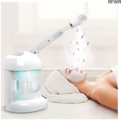 RFWR® Professionele Gezichtsstomer - Nano-ionische, Warme Nevel Verzorging voor Thuis en Salon