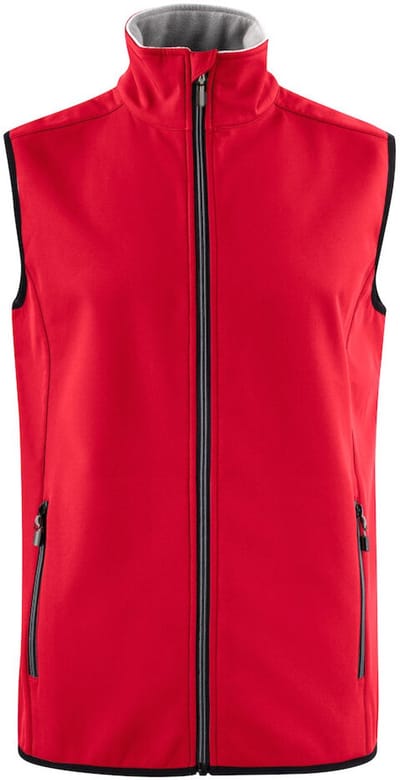 Printer Softshell Bodywarmer Vest Trial Man 2261059 Rood - Maat 4XL