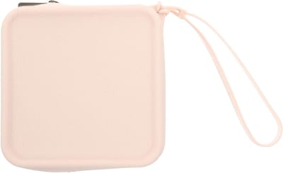 Maandverband Opbergtas - Periodezakje Make-uptasje - Hygiënisch Opbergen - Zacht Siliconen Materiaal - 10 x 10 x 3.5 cm - Blauw