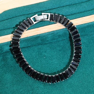Modieuze Nieuwe Sieraden Mode AAA Zirkonia Armband Op Zichzelf Hete Verkoop black