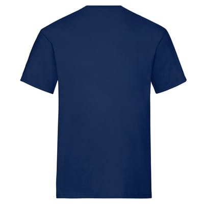 Fruit of the Loom Unisex Adult Zwaar Katoenen T-Shirt (Marine)