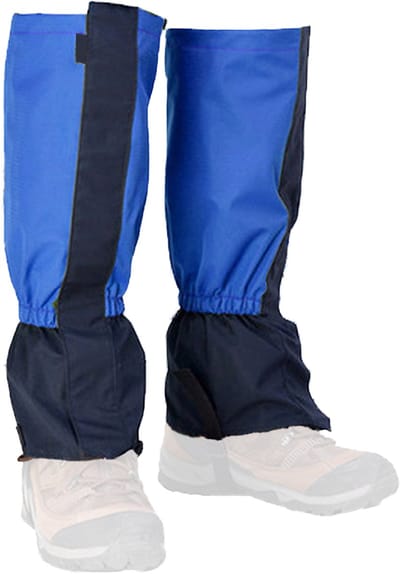 Somstyle Waterdichte Gamaschen - Verstelbare Gaiters - Beenkappen voor Kinderen - Wandelschoenen Accessoires - Blauw
