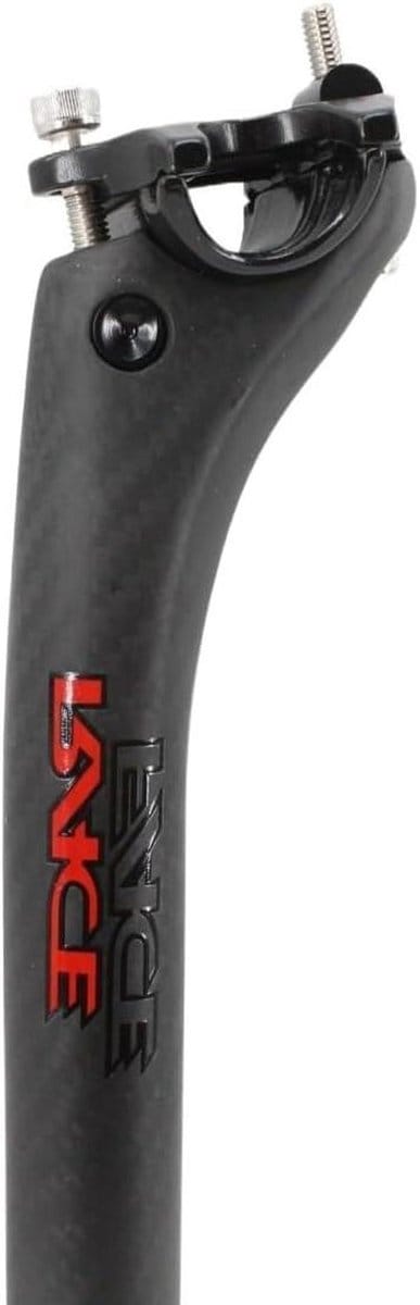 Fiets Zadelpen Carbon - Zadelpen MTB Racefiets - Comfortabel Fietsen - 3K Full Carbon Materiaal - 254 x 400 mm