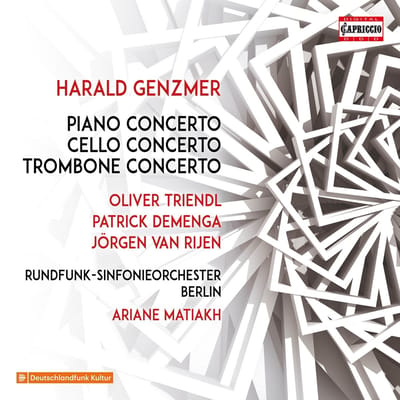 Oliver Triendl, Patrick Demenga, Jörgen van Rijen, Rundfunk-Sinfonieorchester Berlin, Ariane Matiakh - Piano Concerto | Cello Concerto | Trombone Concerto (CD)