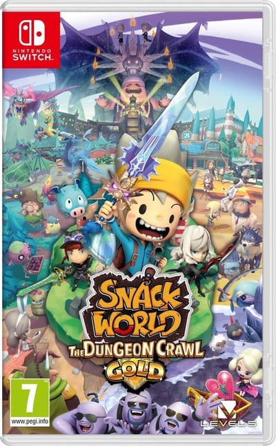 Snack World: The Dungeon Crawl - Gold - Nintendo Switch - RPG