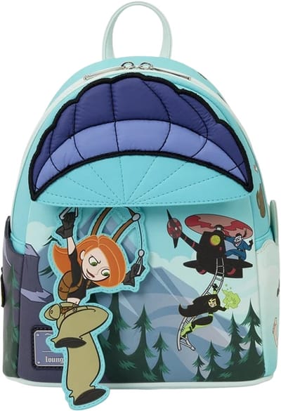 Loungefly Kim Possible Paragliding Mini Backpack / Rugzak - Disney