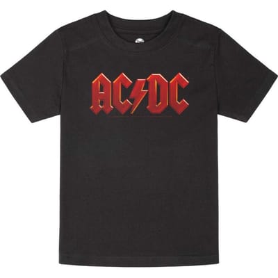 AC/DC T-shirt voor kinderen - Metal-Kids - Logo - voor Kinderen - zwart
