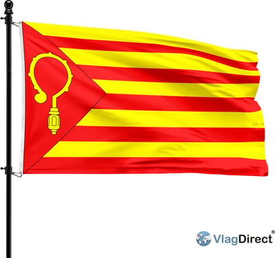 Nieuwerkerkse vlag - Gemeente Nieuwerkerken vlag - 90 x 150 cm.
