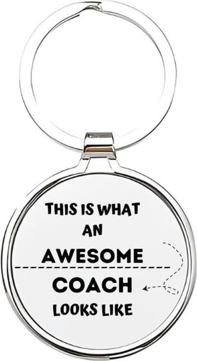 Akyol - this is what an awesome Coach looks like Sleutelhanger - Trainer - de leukste trainer - beste coach ever sleutelhanger - trainer - coach - leuke kado voor iemand die coach is - sporttrainer - coach van je kinderen - lifecoach - 4 x 7,5 CM