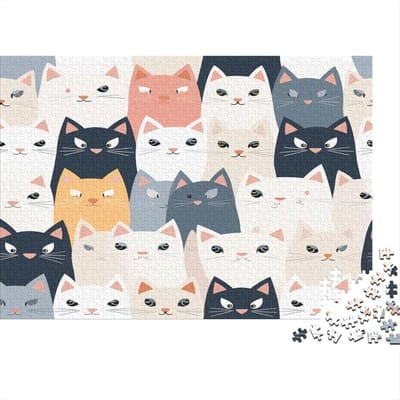 Puzzel 1000 Stukjes - Legpuzzel Volwassenen - Ontspannend Spel - Nauwkeurige Pasvorm - 75 x 50 cm - Stijl-5
