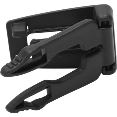 10 stuks Multifunctionele Molle Webbing Riem Gesp Clips Afneembare Rugzak Verbindingsgespen(Bruinen ) zwart