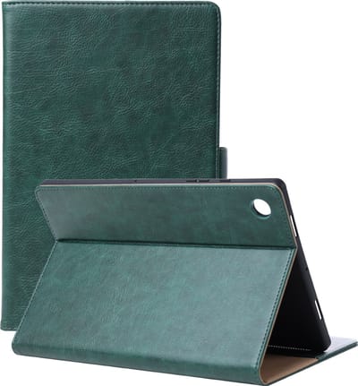 Hoesje geschikt voor Samsung Galaxy Tab A8 10.5 inch 2022/2021/2020 Kunstleer Luxe Standaard Opbergvak