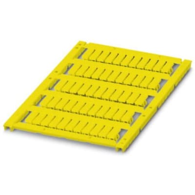Phoenix Contact 0828572 UCT-WMS 3,2 (12X4) YE Kabelmarkering Montagemethode: Rijgen Markeringsvlak: 12 x 4 mm Geel Aantal markeringen: 440 8 stuk(s)
