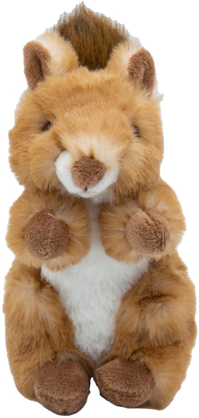 Cute since 1999 - Knuffel Eekhoorn - Zittende Eekhoorn speelgoed - Baby knuffel - 17cm