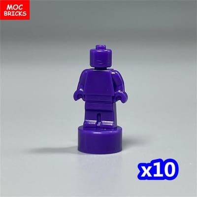 10 pièces/lot Briques MOC Figurine 16478 1,8 cm Mini Statue Capuche Blocs Vides Poupées Personnalisées Non Imprimées Jouets pour Enfants