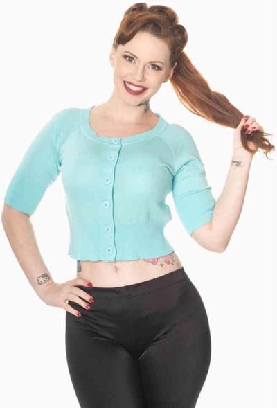 Dancing Days - RAVEN Cardigan - S - Blauw