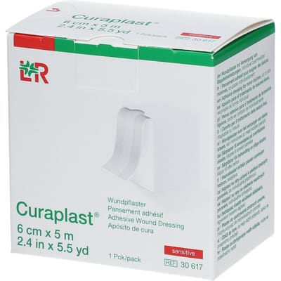 Curaplast Sensitive 6cm x 5m 30617 1 Pleister