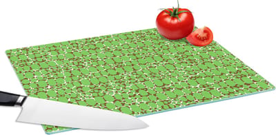 Glazen Snijplank - 39x28 - Krokodil - Structuur - Patronen - Groen - Snijplanken Glas