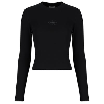 T-Shirt Lange Mouw Calvin Klein Jeans LS MONOLOGO BABY TEE