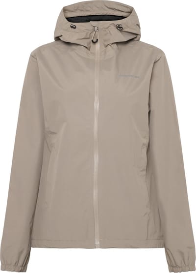 Didriksons VARJA WNS JKT 2 Dames Outdoorjas - Ash Brown