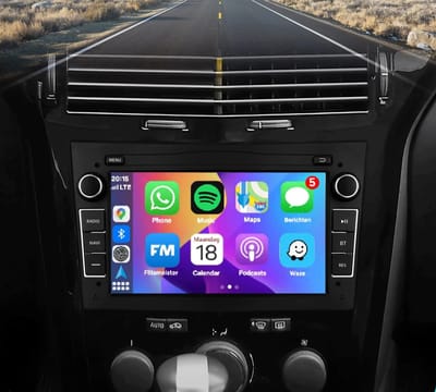 Autoradio 2/32GB met Carplay en Android auto | Geschikt voor Opel Astra H, Corsa D, Vectra C, Combo, Antara, Zafira, Meriva, Vivaro, Tigra 2001-2013 | Radio scherm met Navigatie | 2001 2002 2003 2004 2005 2006 2007 2008 2009 2010 2011 2012 | Zwart