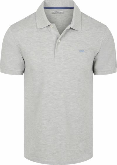 McGregor Piqué Polo Grijs - Maat L - Heren