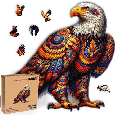 Houten Legpuzzel - Puzzel voor volwassenen Vogelpuzzel - Ontspannende Hersenactiviteit - Extra dik 5 mm hout - 350 stukjes