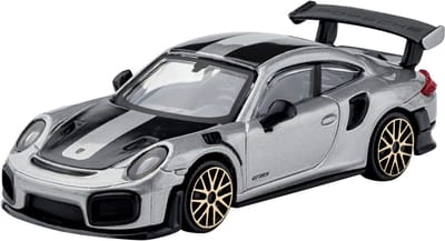 Bburago Porsche 911 GT2 RS Street Fire - grijs/zwart - schaalmodel - modelauto - schaal 1:43