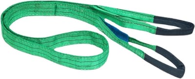 Hijsgordel Platte Singel - Hijstouw Hefband - Goederen Verplaatsen - Hoge Sterkte Polyester - 3 Meter 2 Ton - Groen
