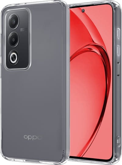 Hoesje - Geschikt voor OPPO A80 - Sterk & Shockproof - Hoes Cover - Siliconen Case - Transparant