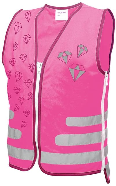ROTH kinderveiligheidsvest reflecterend 'Roar' geel