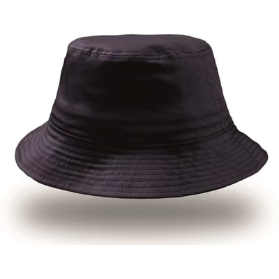 Atlantis Headwear - Bucket Cotton Hat - Navy - One Size