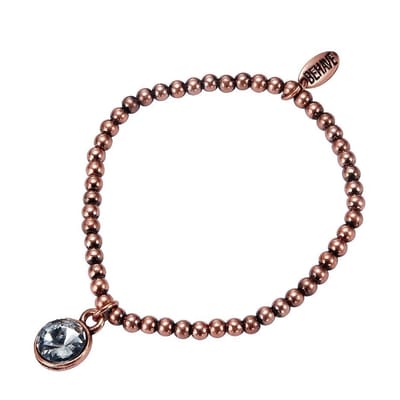 Behave - Rekarmband met rosegoudkleur en steen - Elegant detail