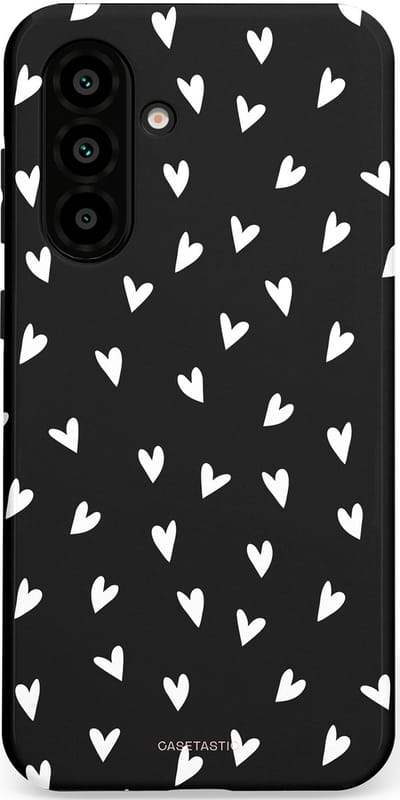 Casetastic Hoesje Geschikt voor Samsung A56 / A36 - Stijlvolle Beschermende Duo-layer Case - Stippen Hart